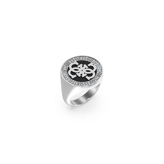 Image de Bague Homme Guess JUMR02115JWSTBK66 26, disponible chez Rue des Bijoux, parfaite pour un look élégant et sophistiqué.