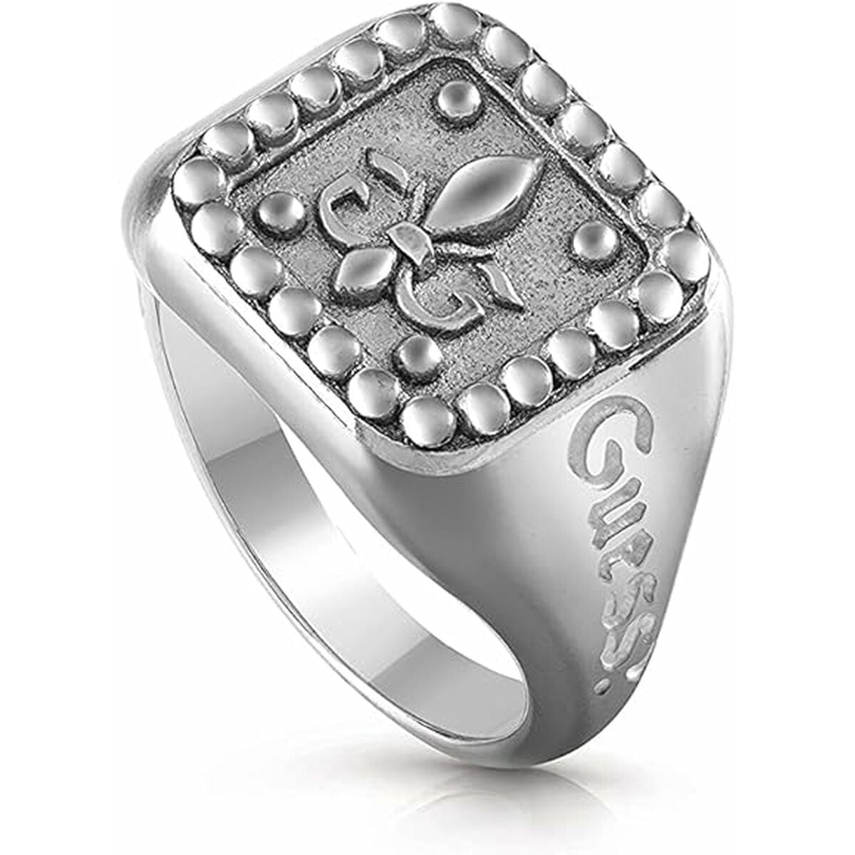 Image de Bague Homme Guess UMR70004-66 (26), disponible chez Rue des Bijoux, parfaite pour un look élégant et sophistiqué.