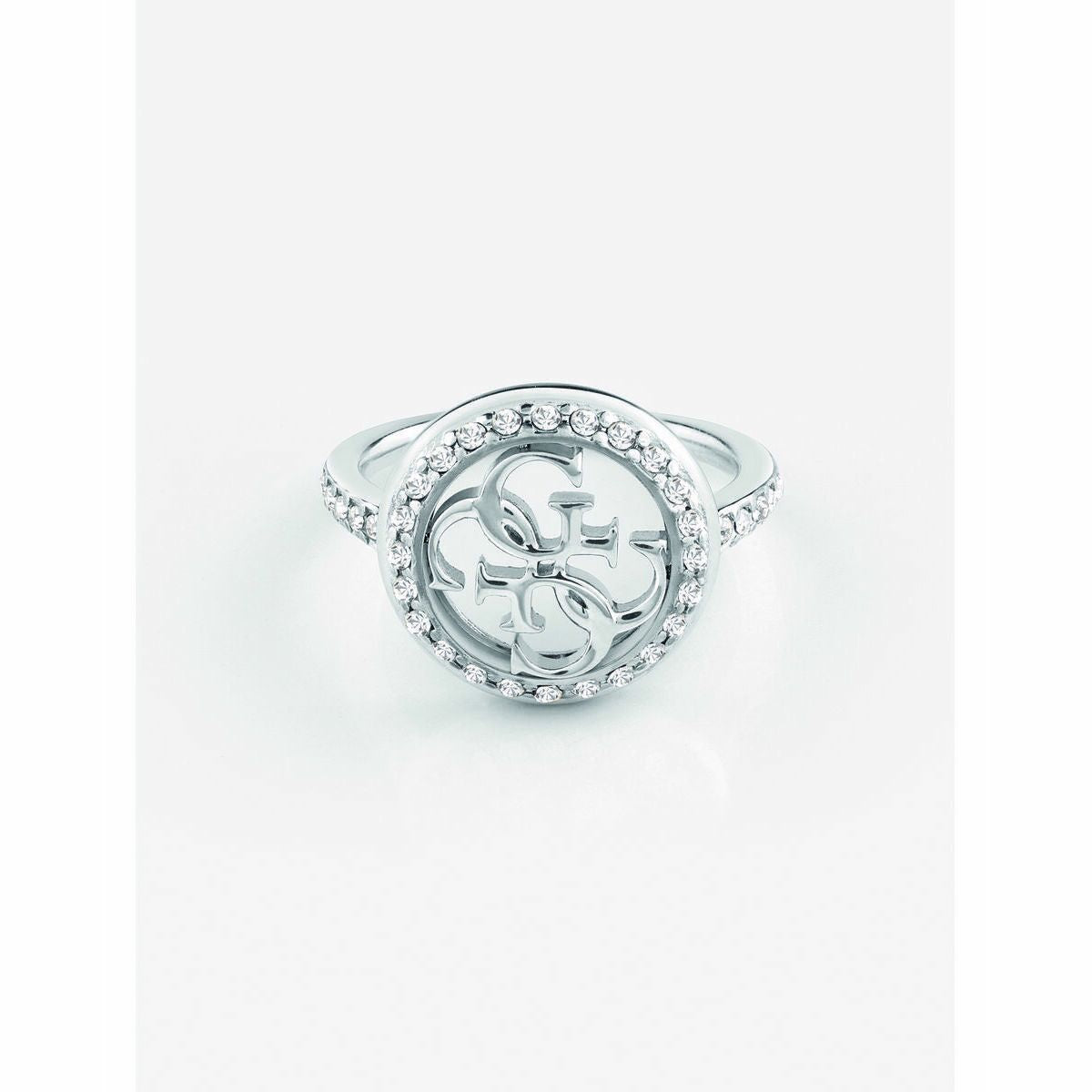 Image de Bague Femme Guess JUBR02139JWRH52 12, disponible chez Rue des Bijoux, parfaite pour un look élégant et sophistiqué.