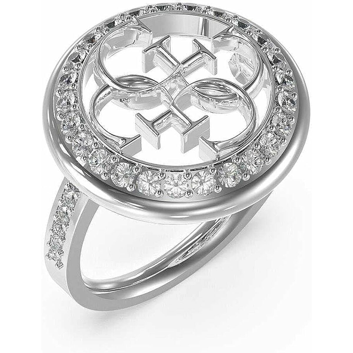 Image de Bague Femme Guess JUBR02139JWRH56, disponible chez Rue des Bijoux, parfaite pour un look élégant et sophistiqué.