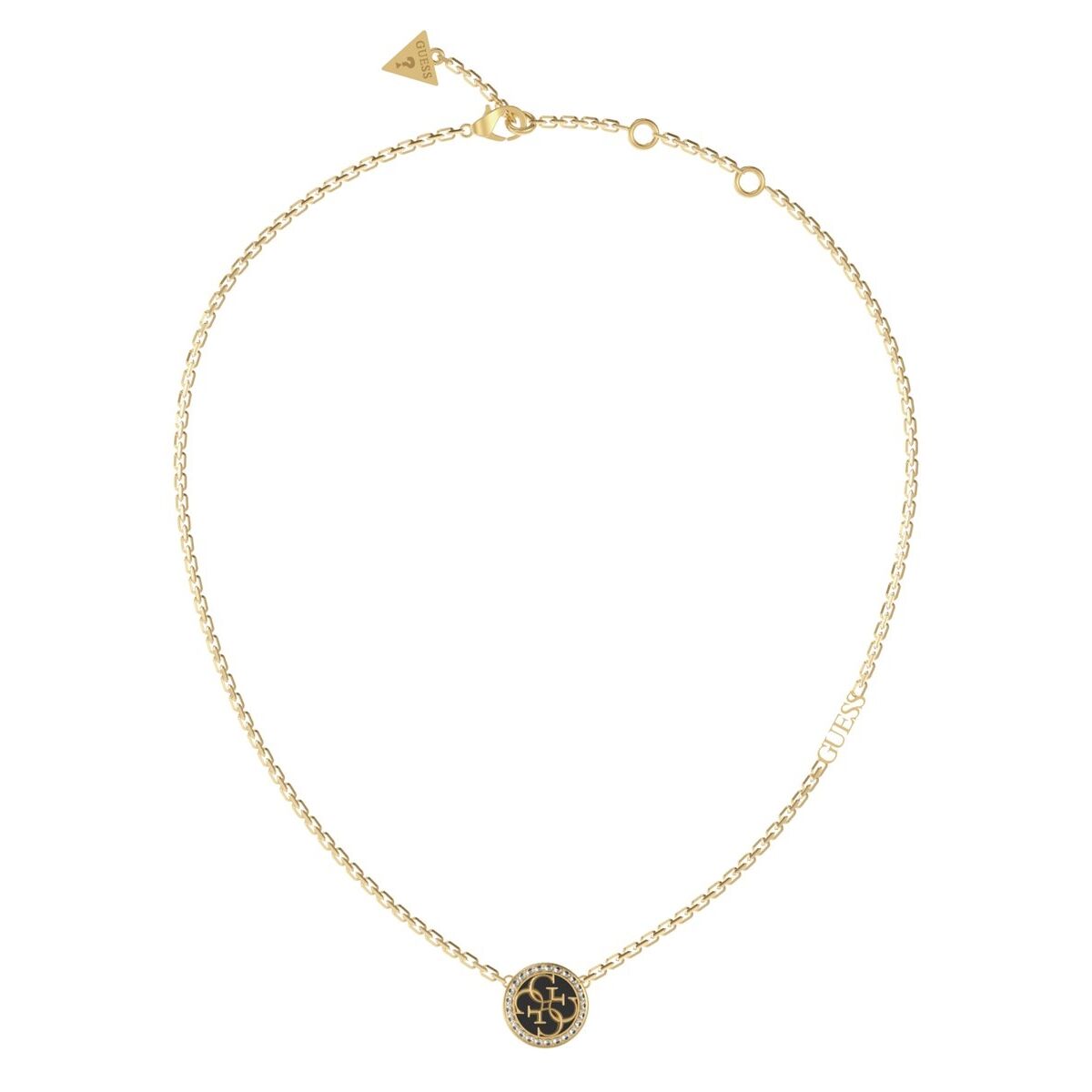 Image de Collier Femme Guess JUBN02146JWYGBKT-U, disponible chez Rue des Bijoux, parfaite pour un look élégant et sophistiqué.