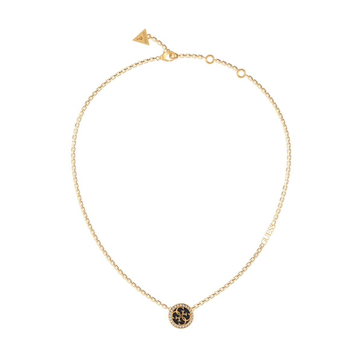 Image de Collier Femme Guess JUBN02146JWYGBKT-U, disponible chez Rue des Bijoux, parfaite pour un look élégant et sophistiqué.