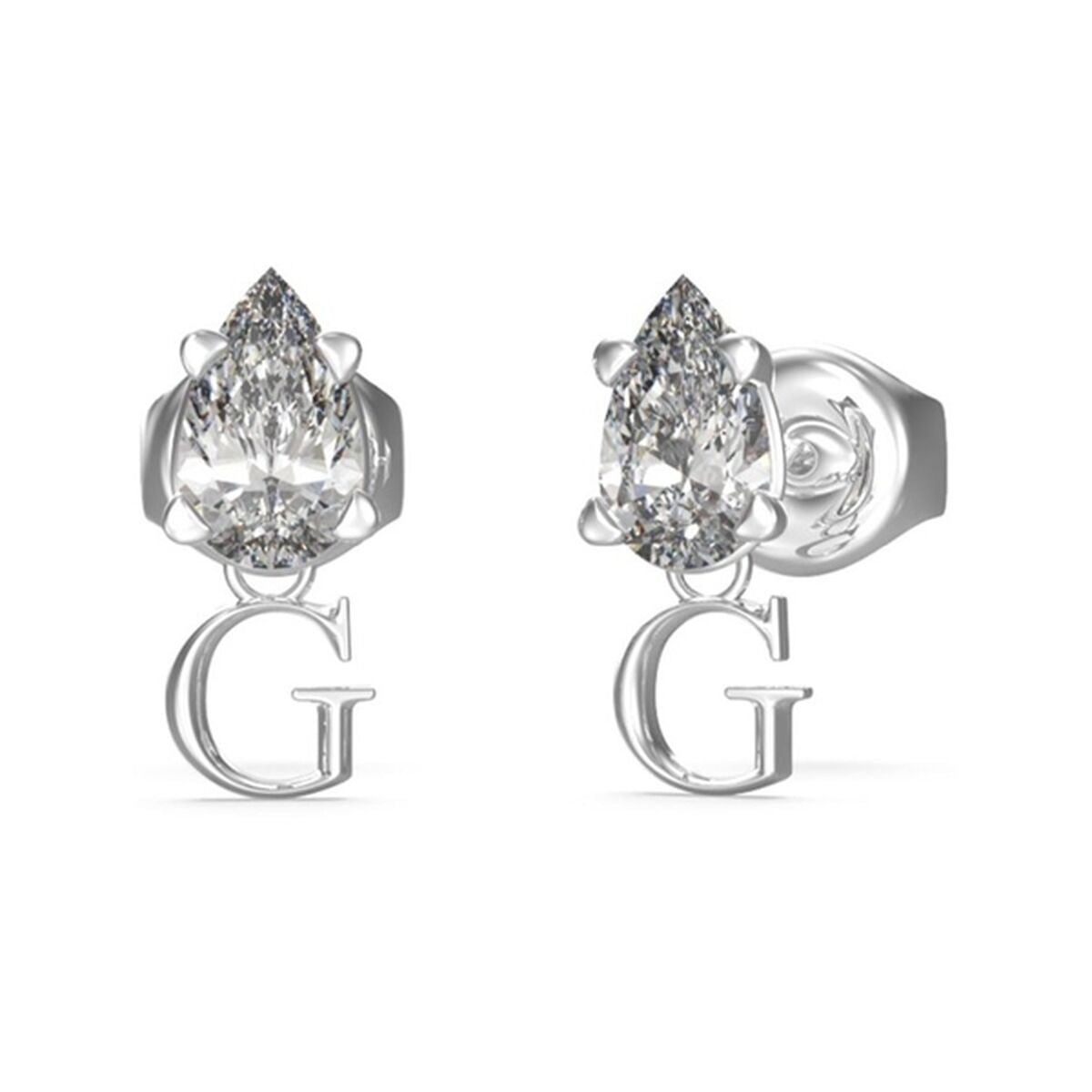 Image de Boucles d´oreilles Femme Guess JUBE02151JWRHT-U, disponible chez Rue des Bijoux, parfaite pour un look élégant et sophistiqué.