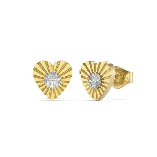 Image de Boucles d´oreilles Femme Guess JUBE02164JWYGT-U, disponible chez Rue des Bijoux, parfaite pour un look élégant et sophistiqué.