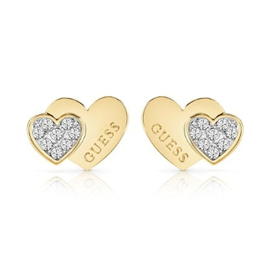 Image de Boucles d´oreilles Femme Guess JUBE02174JWYGT-U, disponible chez Rue des Bijoux, parfaite pour un look élégant et sophistiqué.