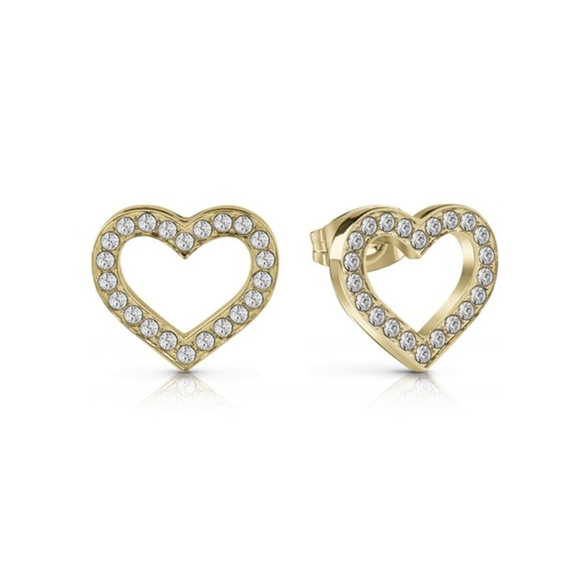 Image de Boucles d´oreilles Femme Guess JUBE02180JWYGT-U, disponible chez Rue des Bijoux, parfaite pour un look élégant et sophistiqué.