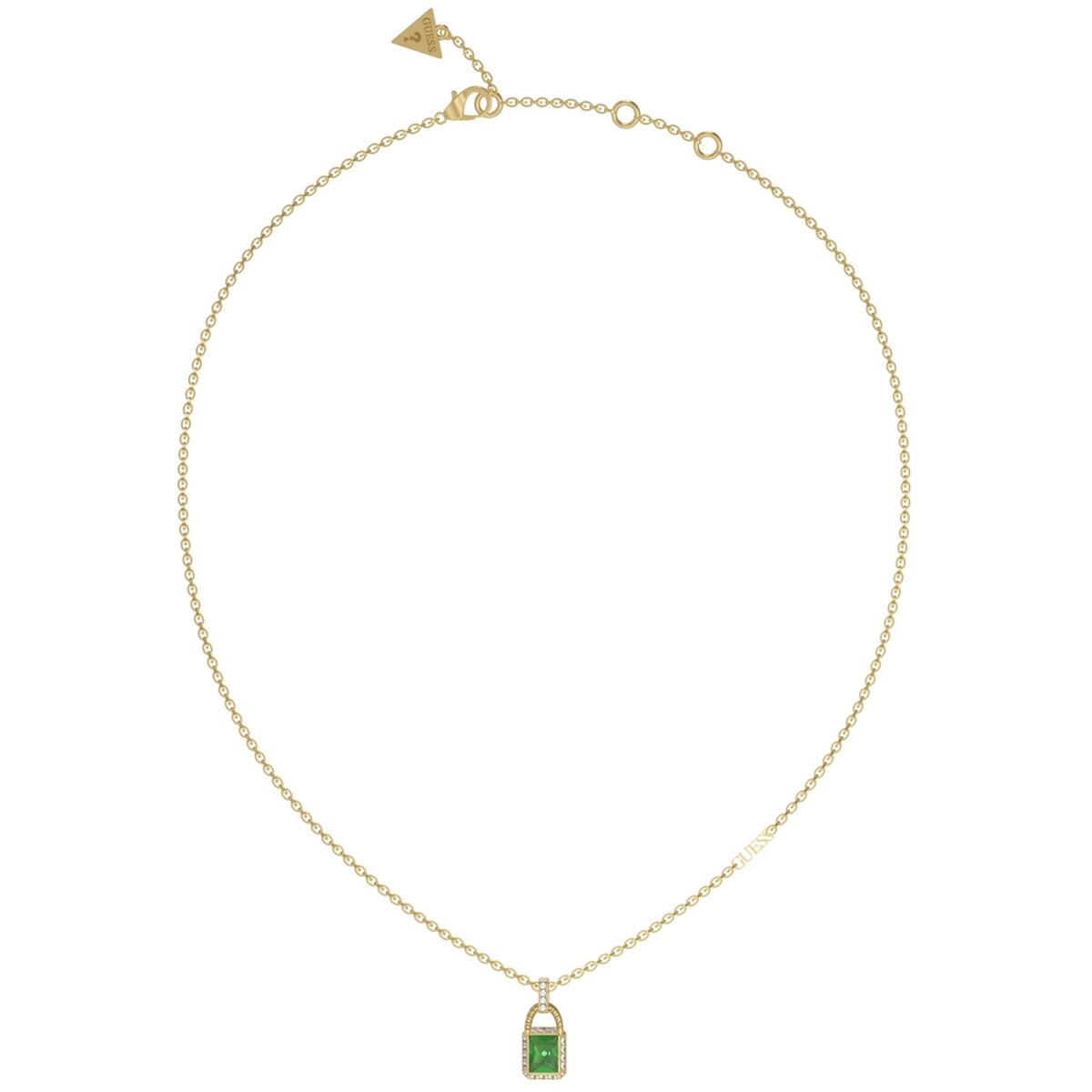 Image de Collier Femme Guess JUBN02193JWYGGNT-U, disponible chez Rue des Bijoux, parfaite pour un look élégant et sophistiqué.