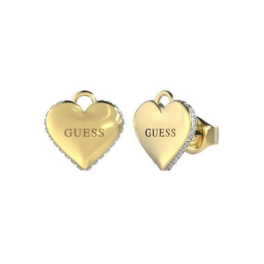 Image de Boucles d´oreilles Femme Guess JUBE02231JWYGT-U, disponible chez Rue des Bijoux, parfaite pour un look élégant et sophistiqué.