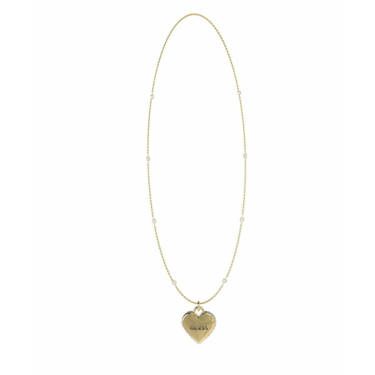 Image de Collier Femme Guess JUBN02232JWYGT-U 45 cm, disponible chez Rue des Bijoux, parfaite pour un look élégant et sophistiqué.