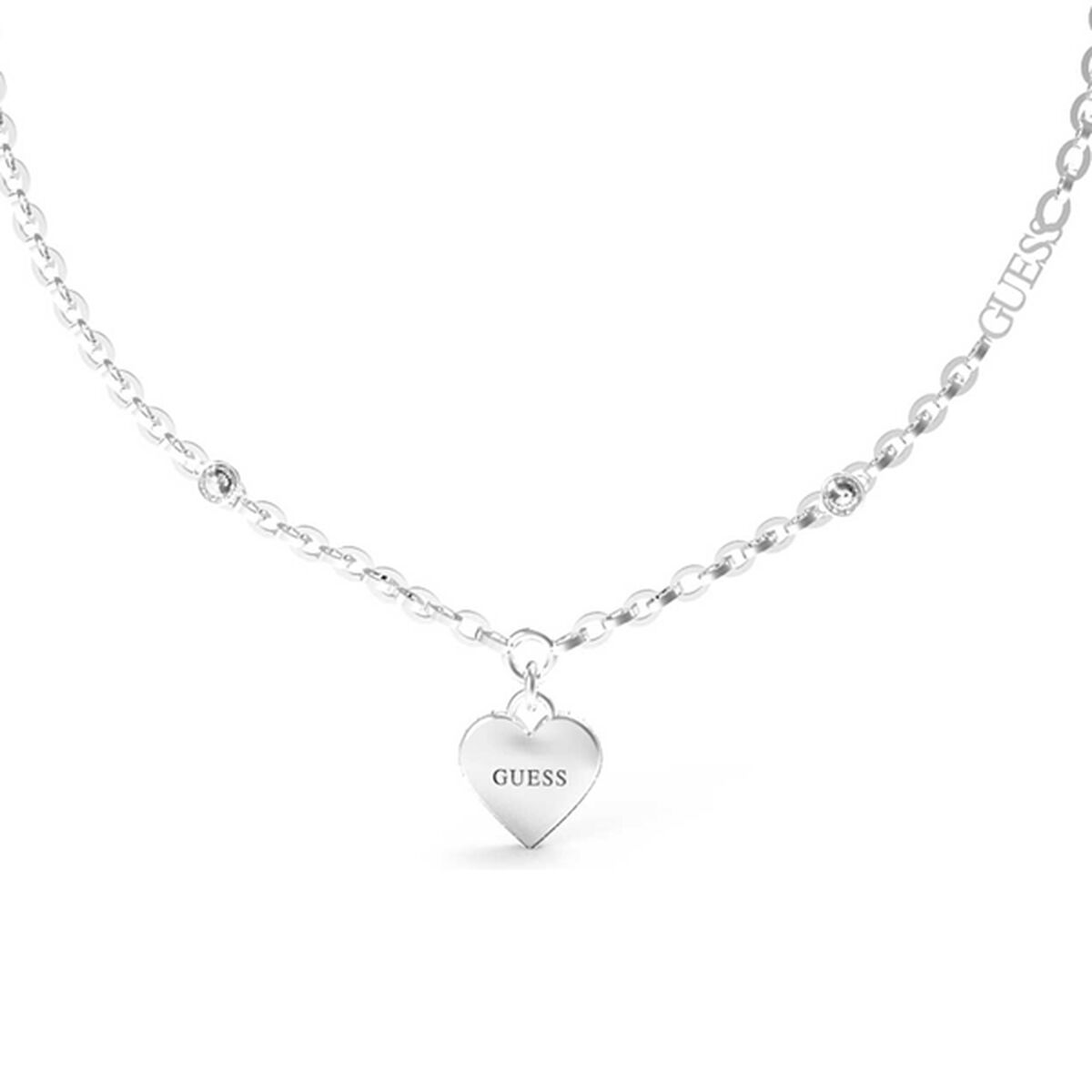 Image de Collier Femme Guess JUBN02230JWRHT-U, disponible chez Rue des Bijoux, parfaite pour un look élégant et sophistiqué.