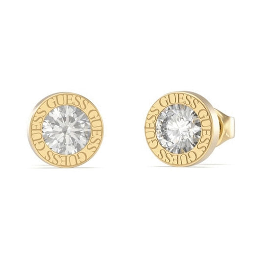 Image de Boucles d´oreilles Femme Guess JUBE02244JWYGT-U, disponible chez Rue des Bijoux, parfaite pour un look élégant et sophistiqué.