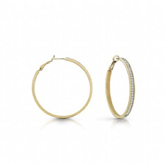 Image de Boucles d´oreilles Femme Guess JUBE02247JWYGT-U, disponible chez Rue des Bijoux, parfaite pour un look élégant et sophistiqué.