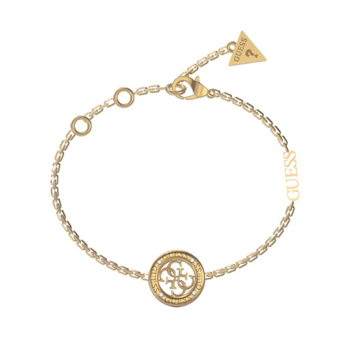 Image de Bracelet Femme Guess JUBB02289JWYGBKS, disponible chez Rue des Bijoux, parfaite pour un look élégant et sophistiqué.