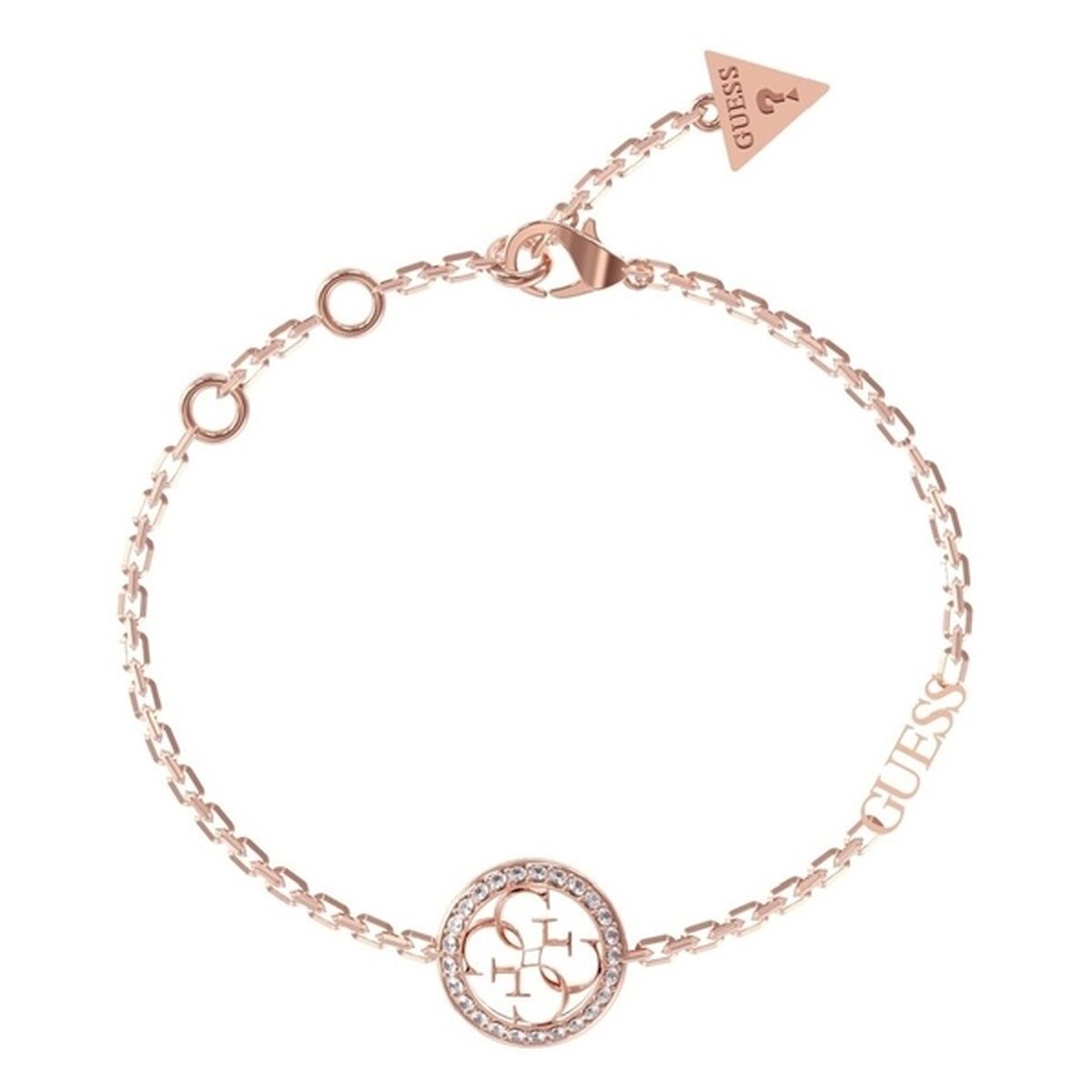 Image de Bracelet Femme Guess JUBB02137JWRGS, disponible chez Rue des Bijoux, parfaite pour un look élégant et sophistiqué.