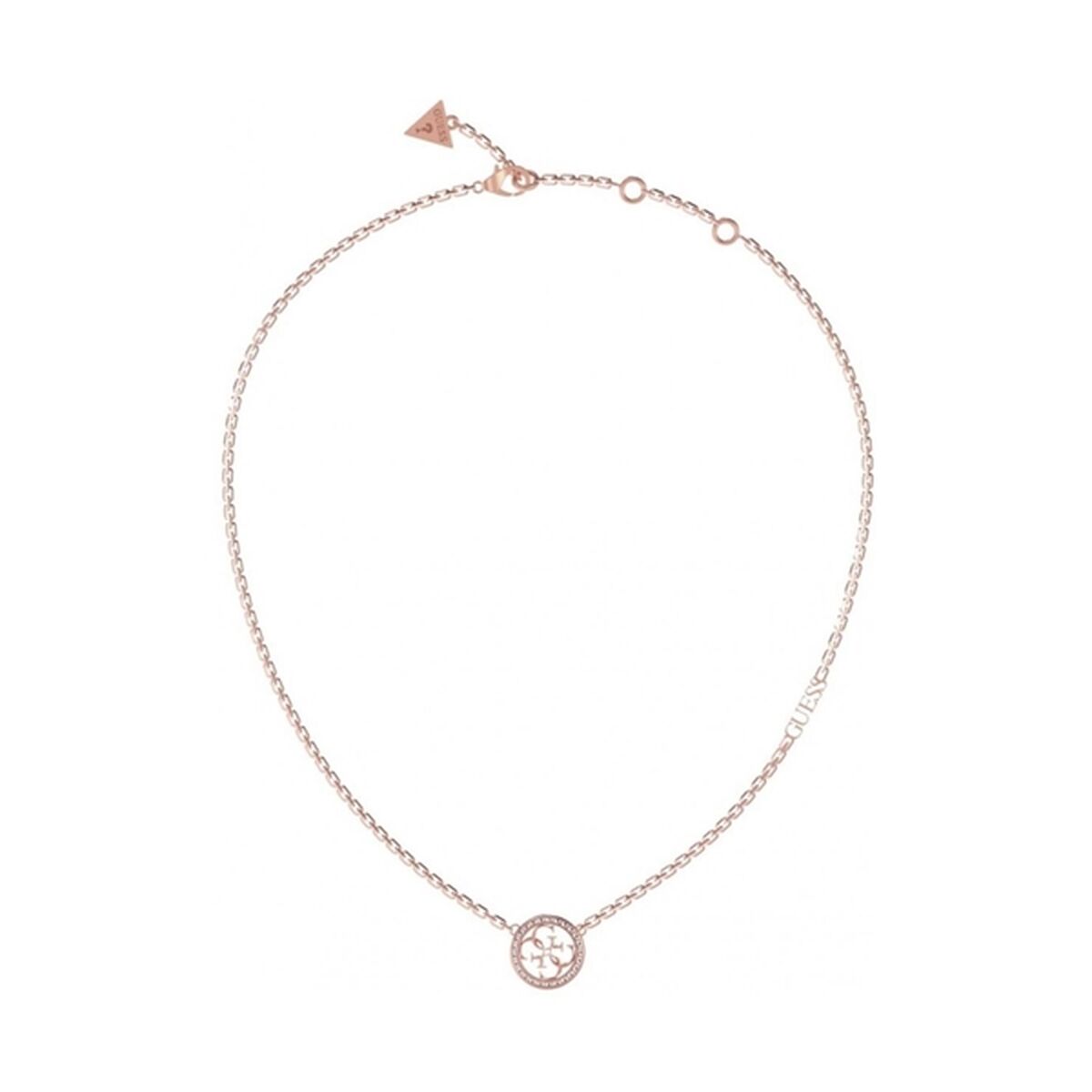 Image de Collier Femme Guess JUBN02141JWRGT-U, disponible chez Rue des Bijoux, parfaite pour un look élégant et sophistiqué.