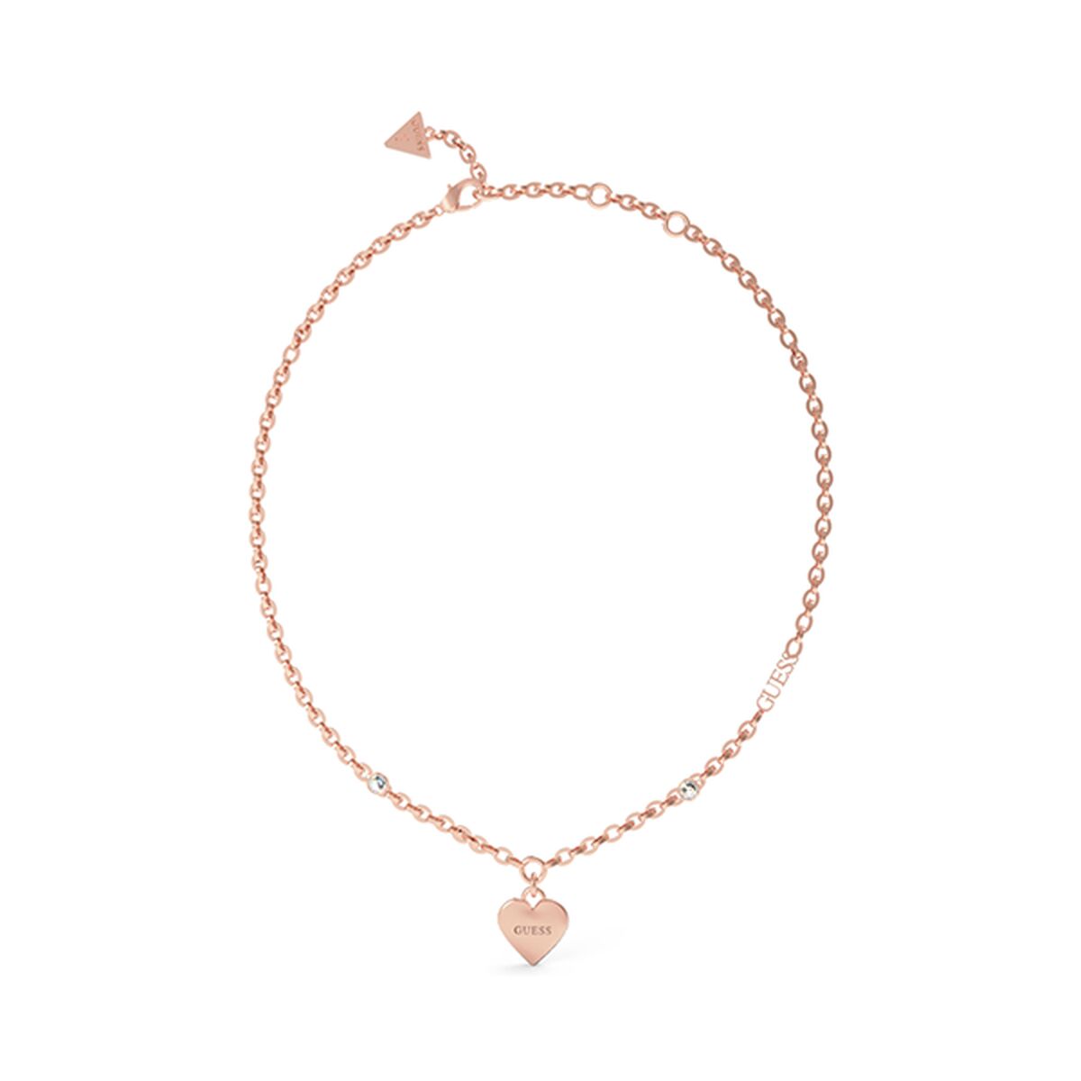 Image de Collier Femme Guess JUBN02230JWRGT-U, disponible chez Rue des Bijoux, parfaite pour un look élégant et sophistiqué.