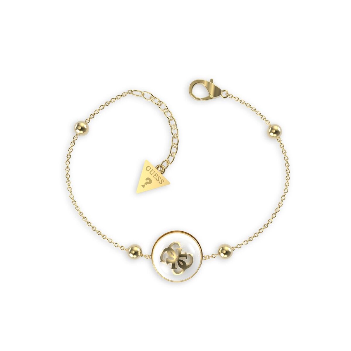 Image de Bracelet Femme Guess JUBB01395JWYGWHS, disponible chez Rue des Bijoux, parfaite pour un look élégant et sophistiqué.