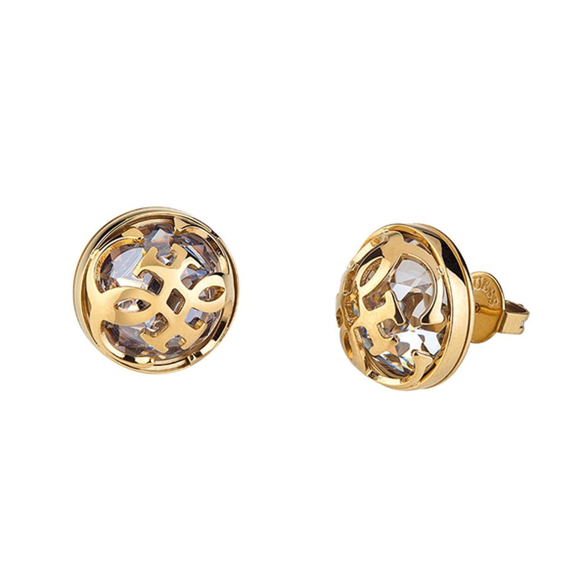 Image de Boucles d´oreilles Femme Guess JUBE01393JWYGT-U, disponible chez Rue des Bijoux, parfaite pour un look élégant et sophistiqué.