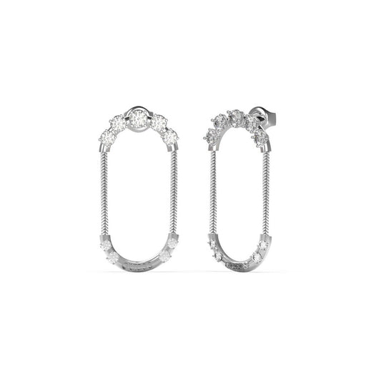 Image de Boucles d´oreilles Femme Guess JUBE01401JWRHT-U, disponible chez Rue des Bijoux, parfaite pour un look élégant et sophistiqué.