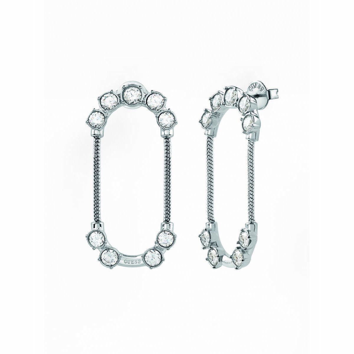 Image de Boucles d´oreilles Femme Guess JUBE01401JWRHT-U, disponible chez Rue des Bijoux, parfaite pour un look élégant et sophistiqué.