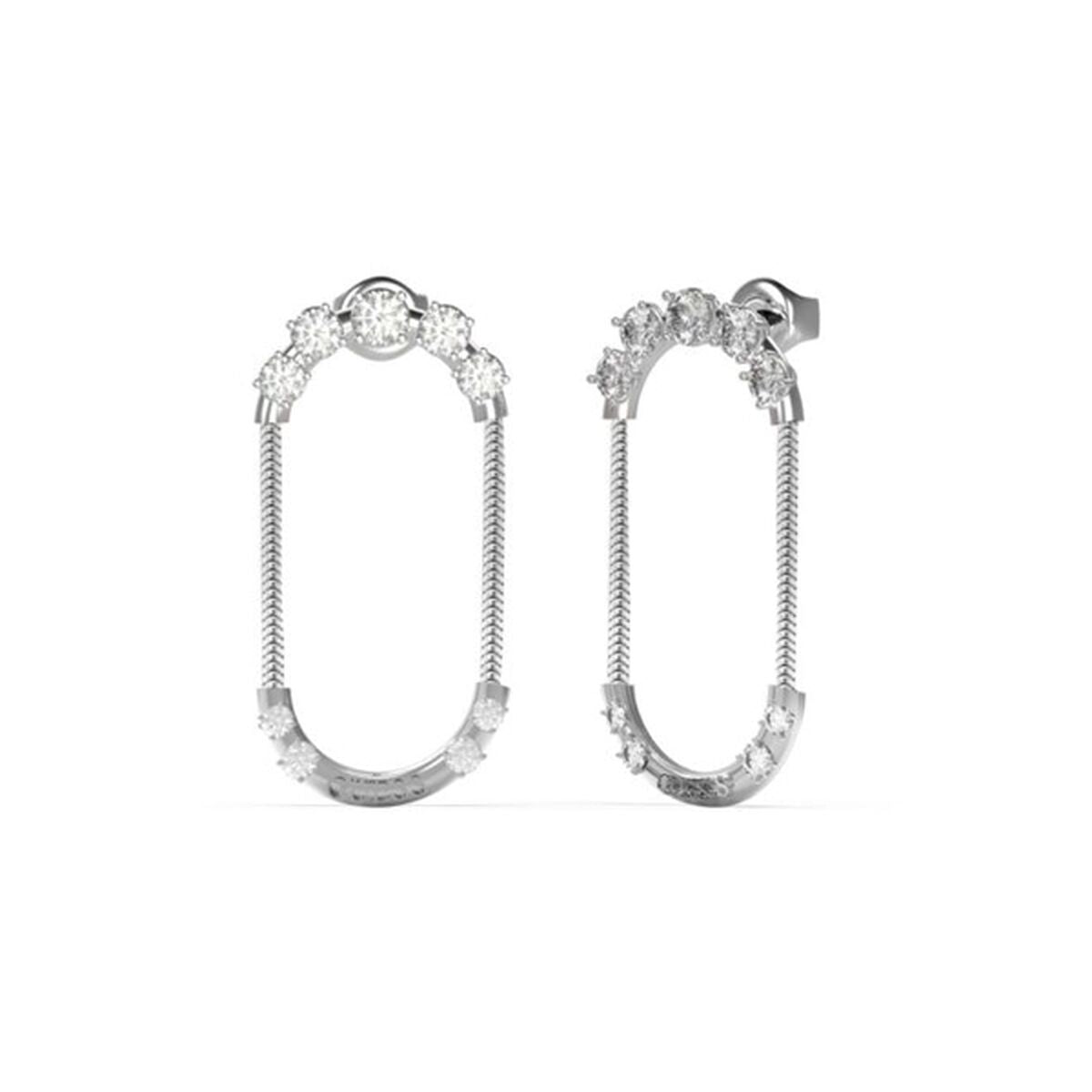 Image de Boucles d´oreilles Femme Guess JUBE01401JWRHT-U, disponible chez Rue des Bijoux, parfaite pour un look élégant et sophistiqué.