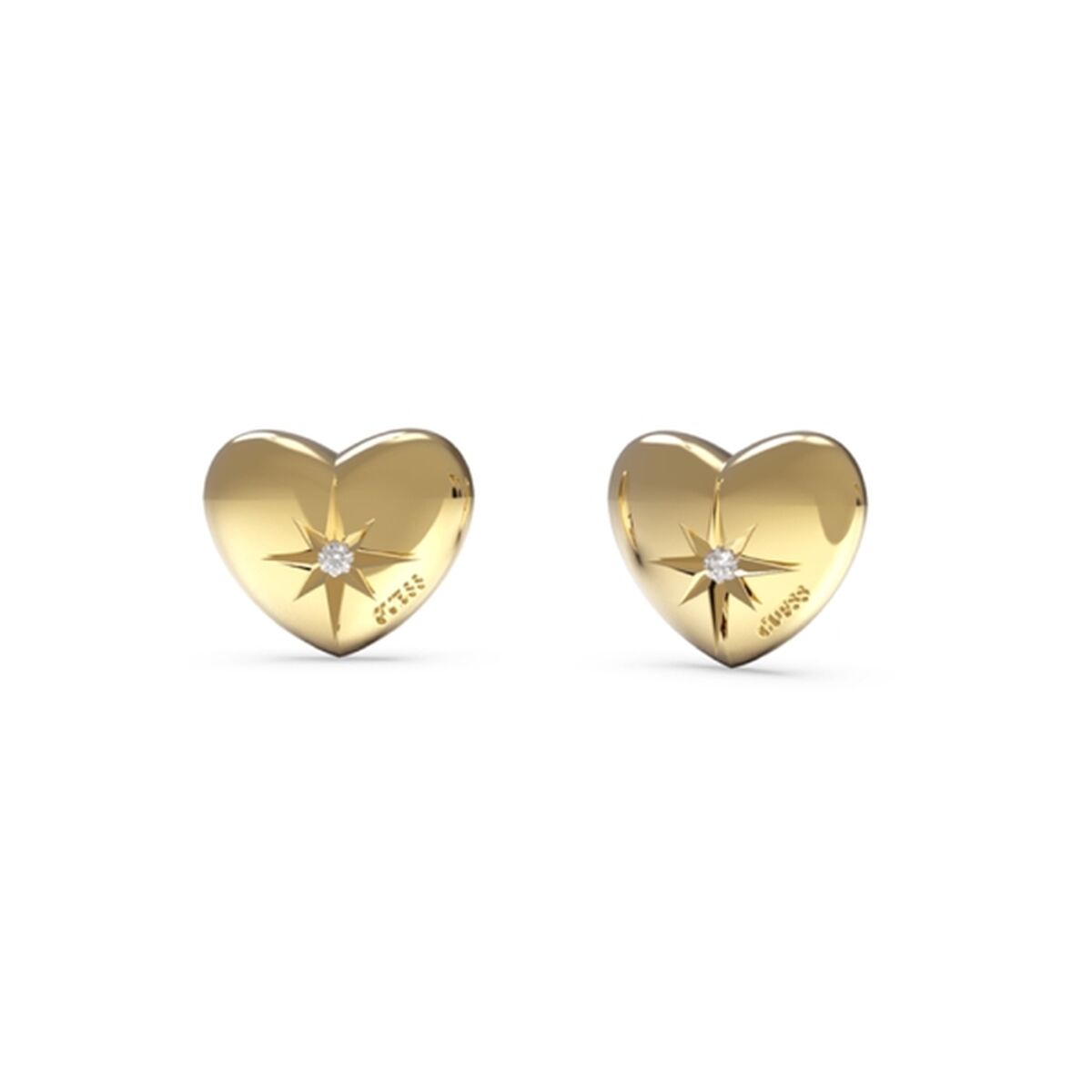 Image de Boucles d´oreilles Femme Guess JUBE01445JWYGT-U, disponible chez Rue des Bijoux, parfaite pour un look élégant et sophistiqué.