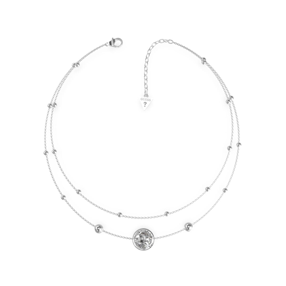 Image de Collier Femme Guess JUBN01387JWRHT-U, disponible chez Rue des Bijoux, parfaite pour un look élégant et sophistiqué.