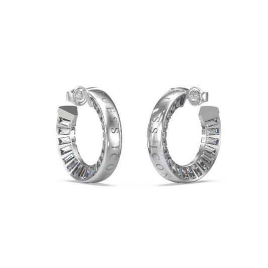 Image de Boucles d´oreilles Femme Guess JUBE03008JWRHT-U, disponible chez Rue des Bijoux, parfaite pour un look élégant et sophistiqué.