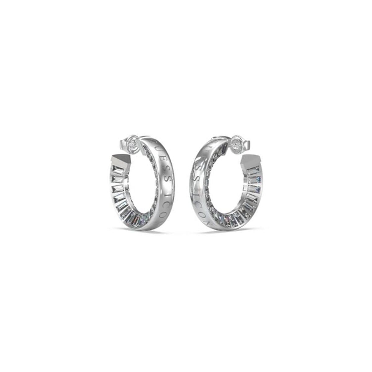 Image de Boucles d´oreilles Femme Guess JUBE03008JWRHT-U, disponible chez Rue des Bijoux, parfaite pour un look élégant et sophistiqué.