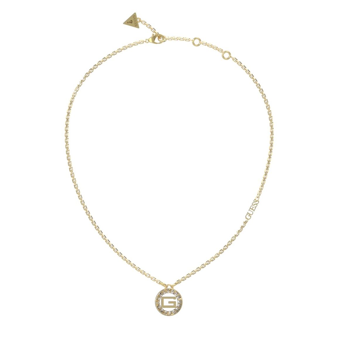 Image de Collier Guess JUBN03011JWYGT-U, disponible chez Rue des Bijoux, parfaite pour un look élégant et sophistiqué.