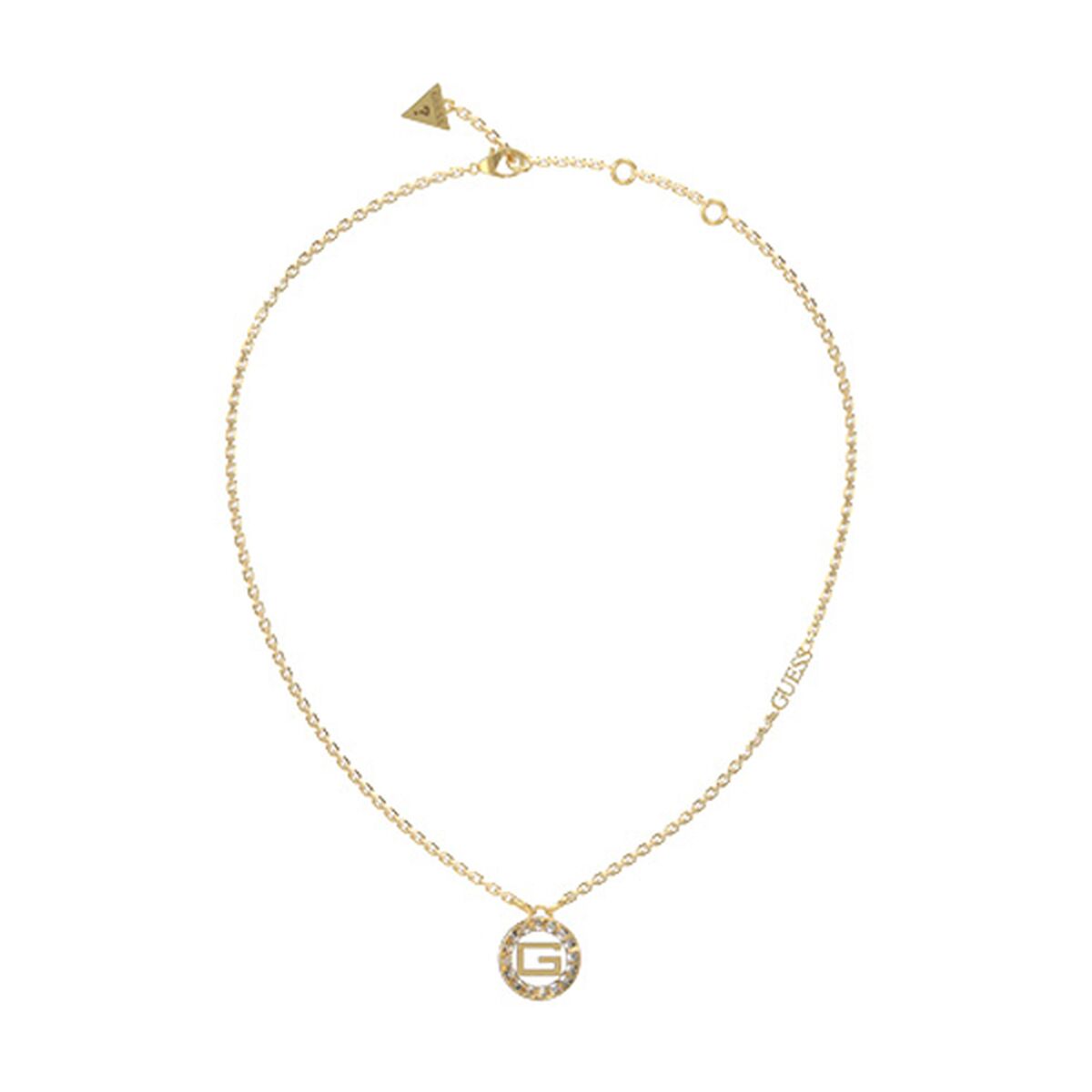 Image de Collier Guess JUBN03011JWYGT-U, disponible chez Rue des Bijoux, parfaite pour un look élégant et sophistiqué.