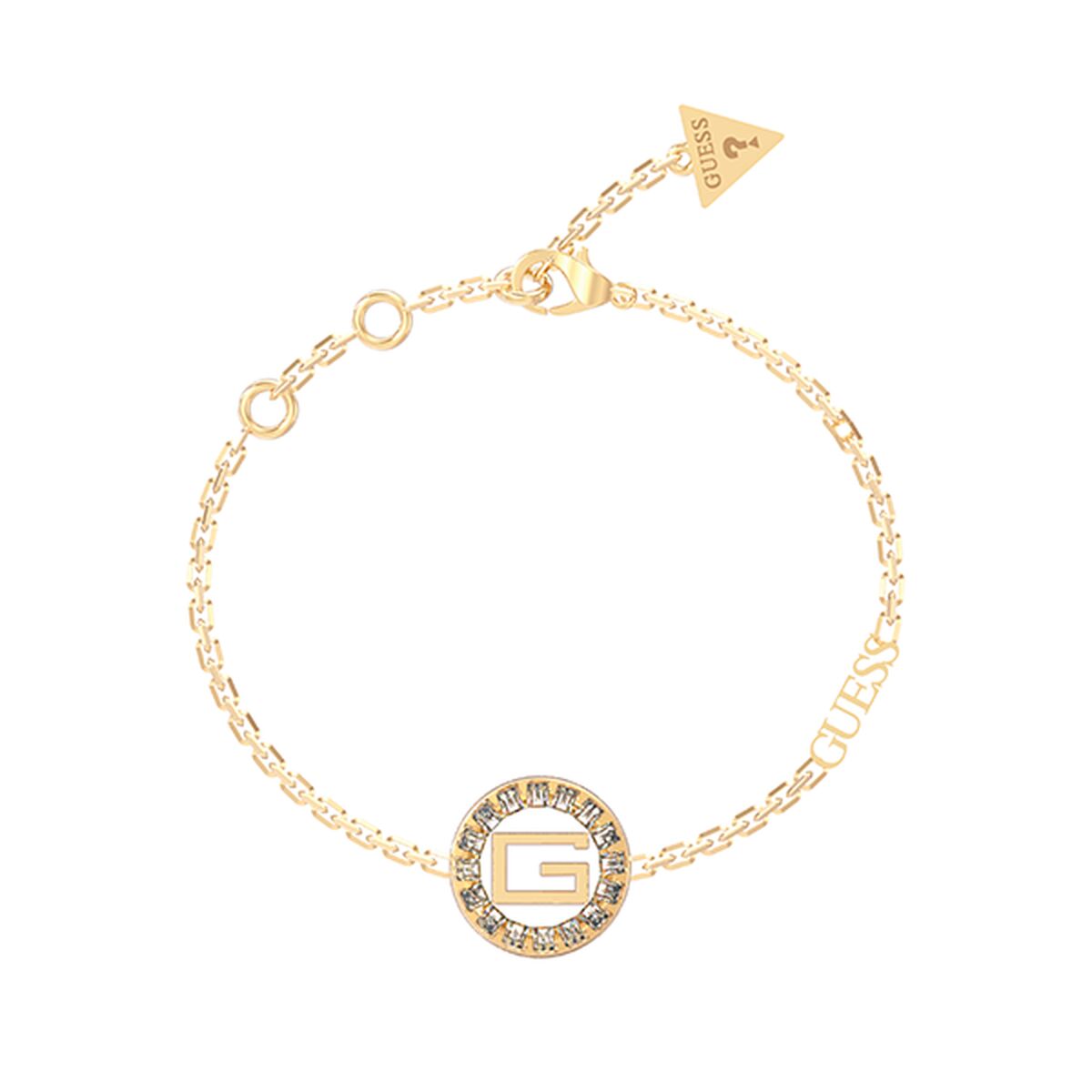 Image de Bracelet Femme Guess JUBB03012JWYGS, disponible chez Rue des Bijoux, parfaite pour un look élégant et sophistiqué.