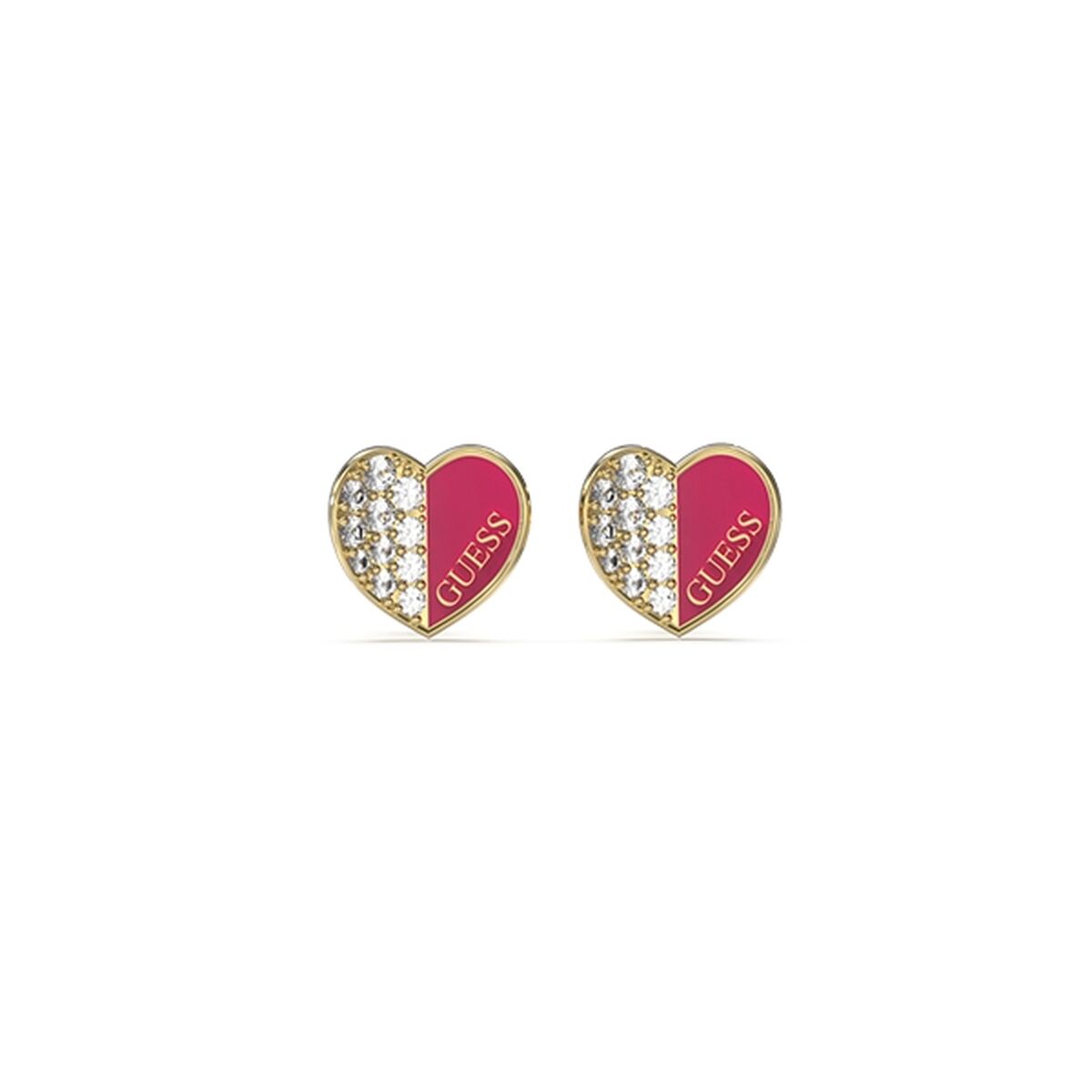 Image de Boucles d´oreilles Femme Guess JUBE03048JWYGFCT-U, disponible chez Rue des Bijoux, parfaite pour un look élégant et sophistiqué.