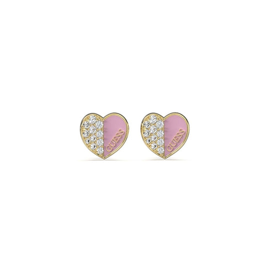 Image de Boucles d´oreilles Femme Guess JUBE03048JWYGLCT-U, disponible chez Rue des Bijoux, parfaite pour un look élégant et sophistiqué.