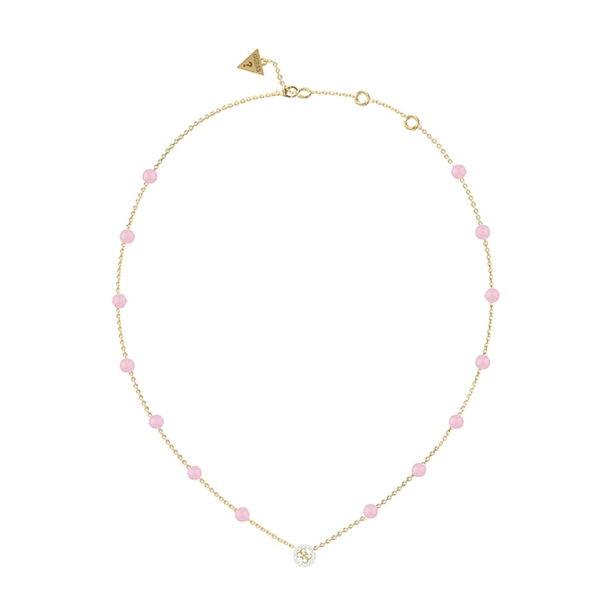 Image de Collier Femme Guess JUBN03073JWYGLRT-U, disponible chez Rue des Bijoux, parfaite pour un look élégant et sophistiqué.