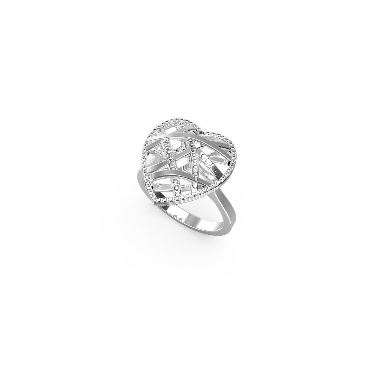 Image de Bague Femme Guess JUBR03101JWRH58 18, disponible chez Rue des Bijoux, parfaite pour un look élégant et sophistiqué.