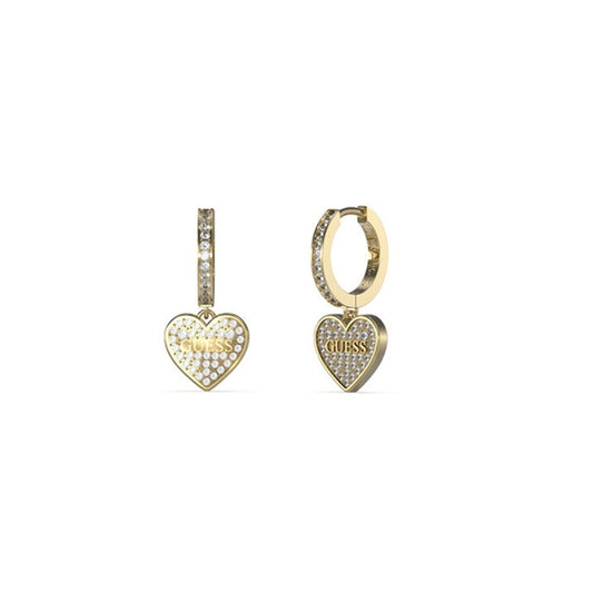 Image de Boucles d´oreilles Femme Guess JUBE03136JWYGT-U, disponible chez Rue des Bijoux, parfaite pour un look élégant et sophistiqué.