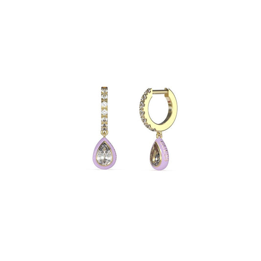 Image de Boucles d´oreilles Femme Guess JUBE03143JWYGLPT-U, disponible chez Rue des Bijoux, parfaite pour un look élégant et sophistiqué.