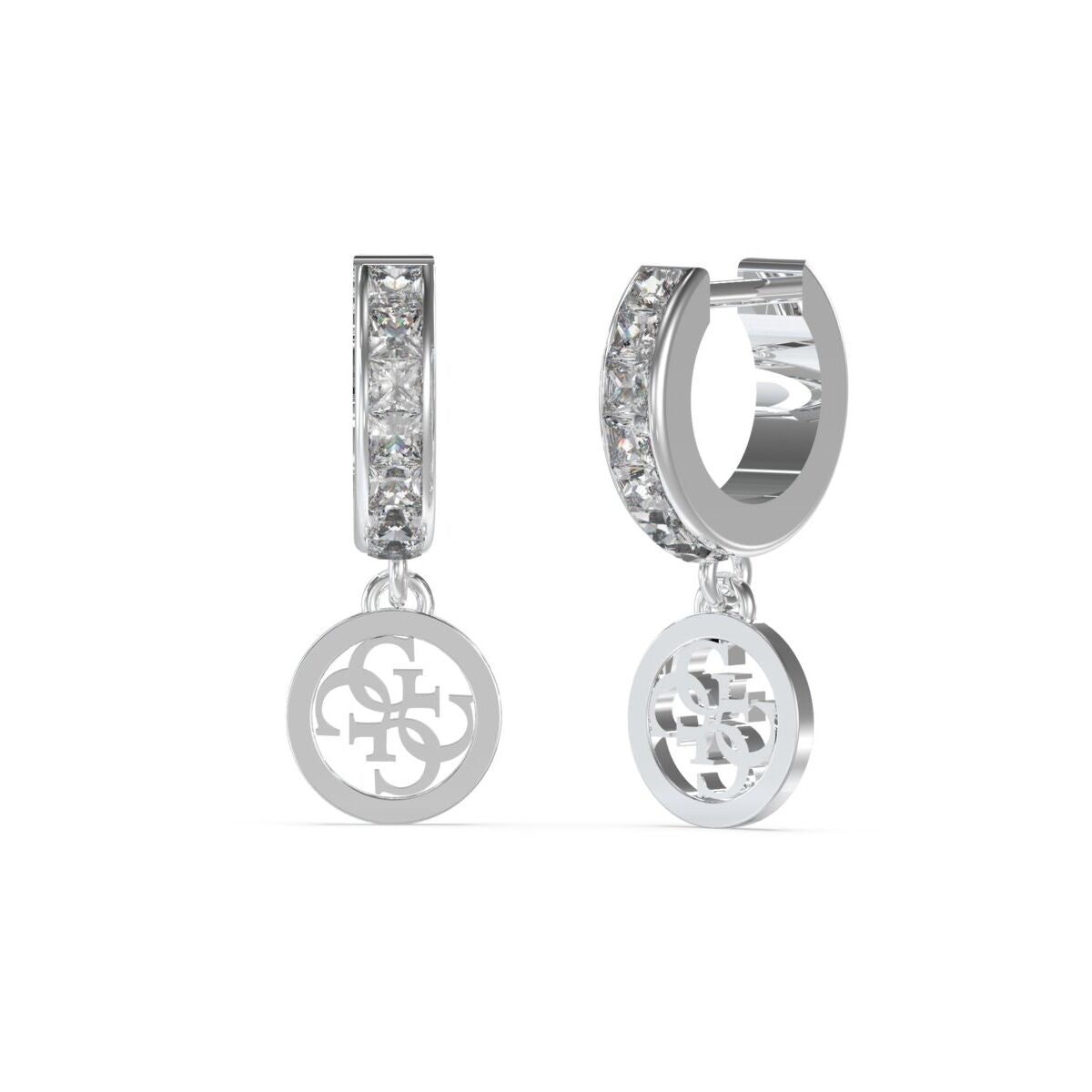 Image de Boucles d´oreilles Femme Guess JUBE03147JWRHT-U, disponible chez Rue des Bijoux, parfaite pour un look élégant et sophistiqué.