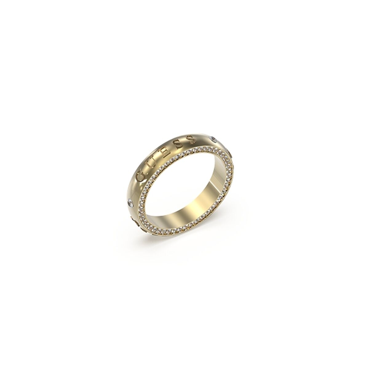 Image de Bague Femme Guess JUBR03164JWYG54 14, disponible chez Rue des Bijoux, parfaite pour un look élégant et sophistiqué.