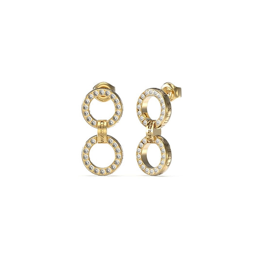 Image de Boucles d´oreilles Femme Guess JUBE03166JWYGT-U, disponible chez Rue des Bijoux, parfaite pour un look élégant et sophistiqué.