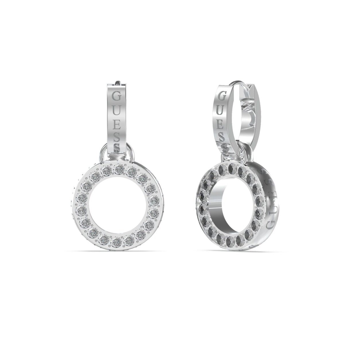 Image de Boucles d´oreilles Femme Guess JUBE03167JWRHT-U, disponible chez Rue des Bijoux, parfaite pour un look élégant et sophistiqué.