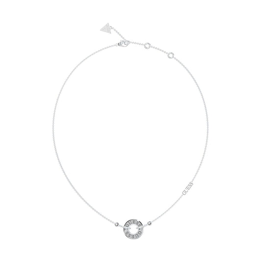 Image de Collier Guess JUBN03110JWRHT-U, disponible chez Rue des Bijoux, parfaite pour un look élégant et sophistiqué.