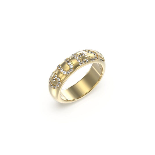 Image de Bague Femme Guess JUBR03182JWYG58 18, disponible chez Rue des Bijoux, parfaite pour un look élégant et sophistiqué.