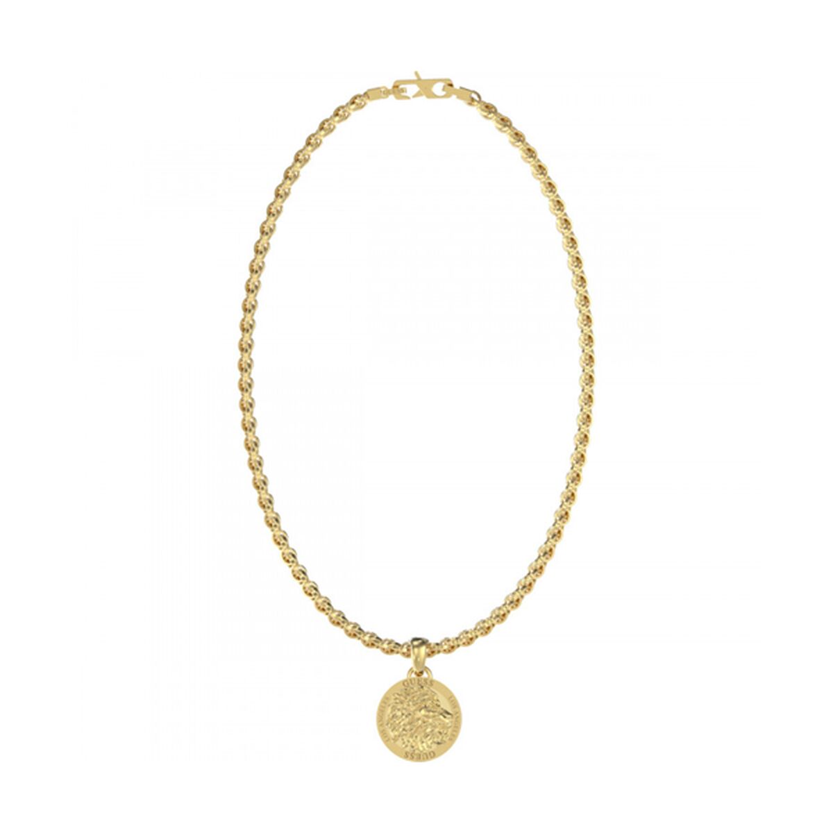 Image de Collier Femme Guess JUMN03011JWYGT-U, disponible chez Rue des Bijoux, parfaite pour un look élégant et sophistiqué.