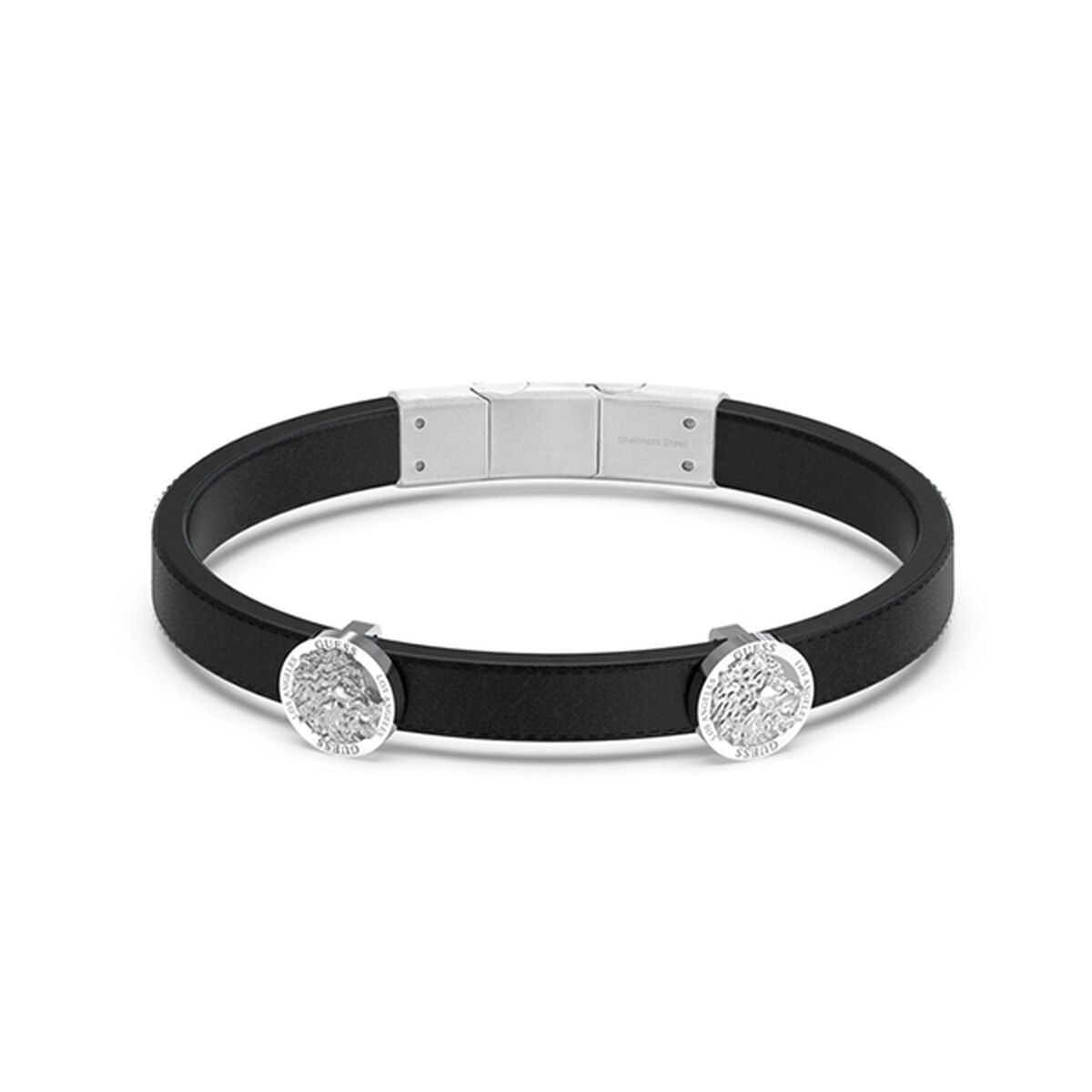 Image de Bracelet Homme Guess JUMB03013JWSTT-U, disponible chez Rue des Bijoux, parfaite pour un look élégant et sophistiqué.