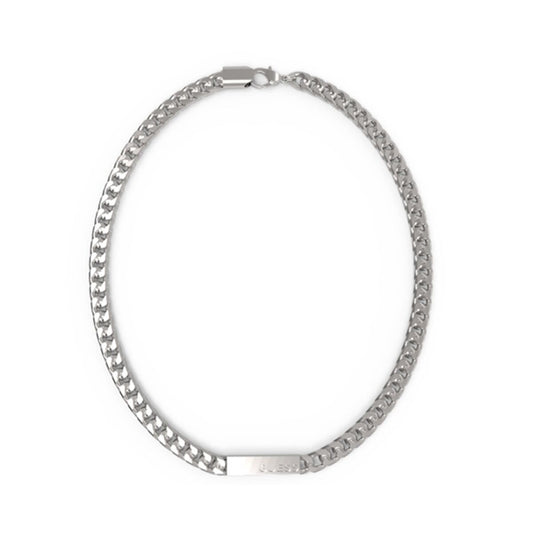 Image de Collier Homme Guess JUXN03005JWSTT-U, disponible chez Rue des Bijoux, parfaite pour un look élégant et sophistiqué.