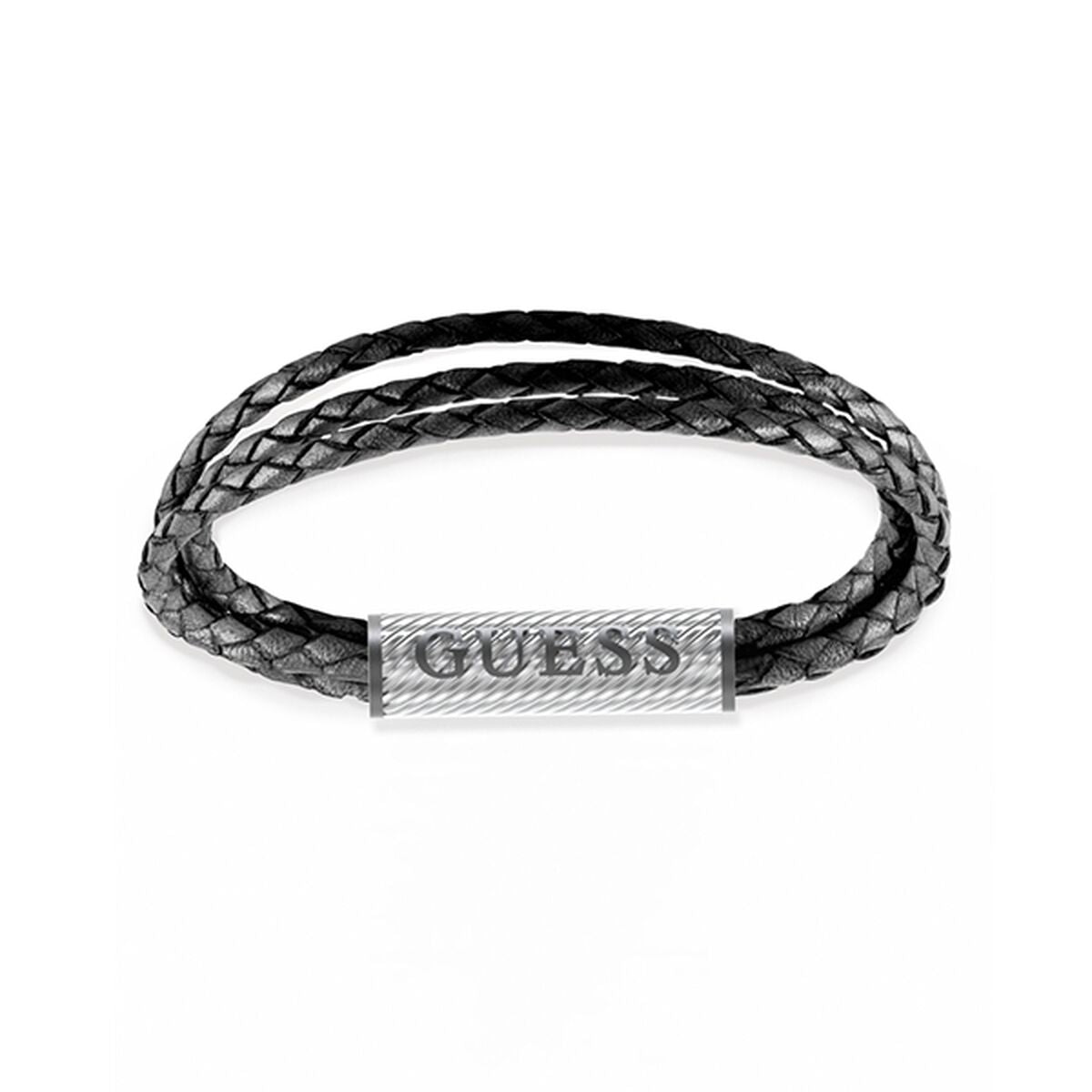 Image de Bracelet Homme Guess JUMB03033JWSTBKS, disponible chez Rue des Bijoux, parfaite pour un look élégant et sophistiqué.