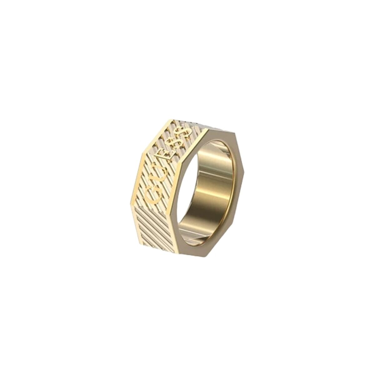 Image de Bague Homme Guess JUMR03030JWYG62 22, disponible chez Rue des Bijoux, parfaite pour un look élégant et sophistiqué.