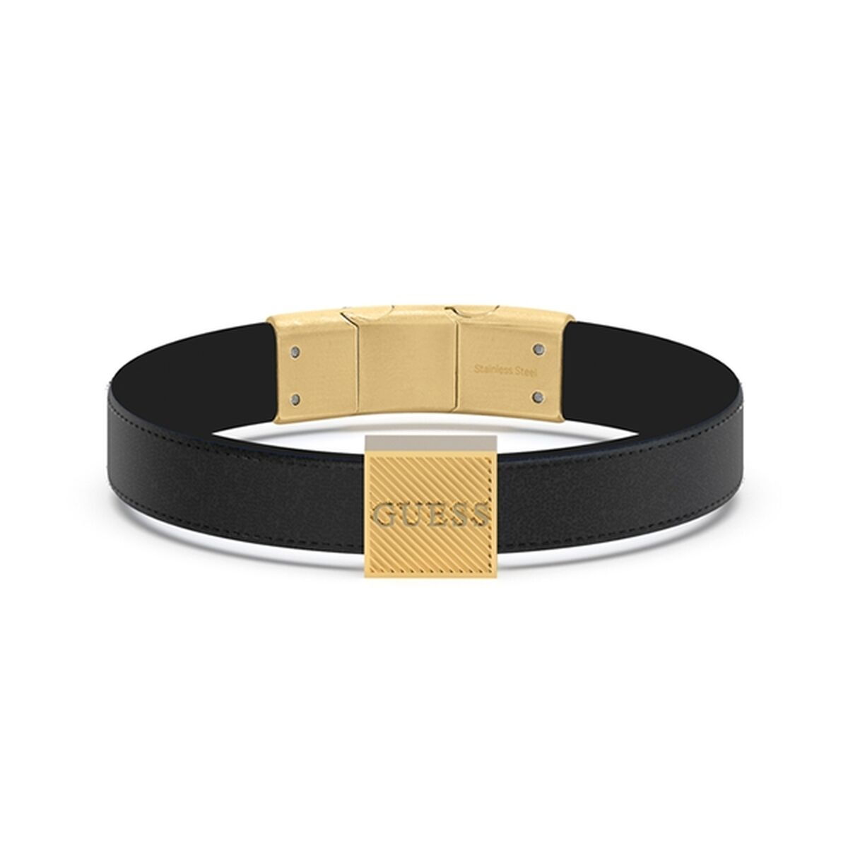 Image de Bracelet Homme Guess JUMB03031JWYGBKT-U, disponible chez Rue des Bijoux, parfaite pour un look élégant et sophistiqué.